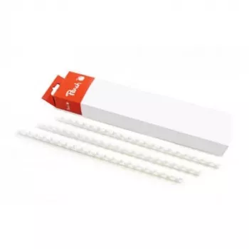 Bindekamm Peach 510567 Weiß 95 Blatt Kapazität 1,2 cm Durchmesser