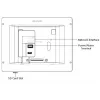 Hikvision DS-KH6320-WTE1-W Video-Türsprechanlage 17,8 cm (7 inch) Weiß