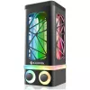 RAIJINTEK ANTILA PURE R100B Ausgleichsbehälter 172,5 mm ARGB Schwarz für individuelle Wasserkühlung