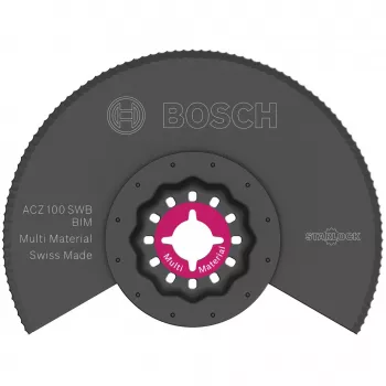 Bosch ACZ 100 SWB Sägeblatt für Multifunktionswerkzeuge Kompatibel mit Bosch GOP 10 8 V LI GOP 250 CE Professional PMF 10 8 LI PMF 180 E Fein Multimaster FMM 250