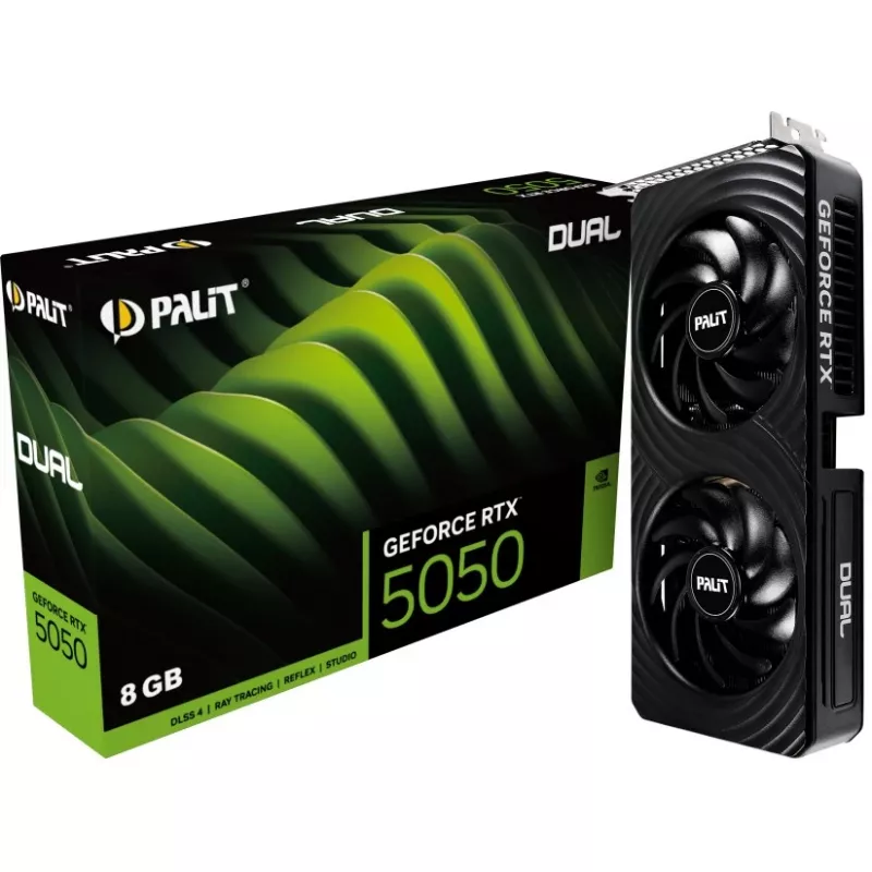 Palit GeForce RTX 5050 Dual 8GB GDDR7 Grafikkarte