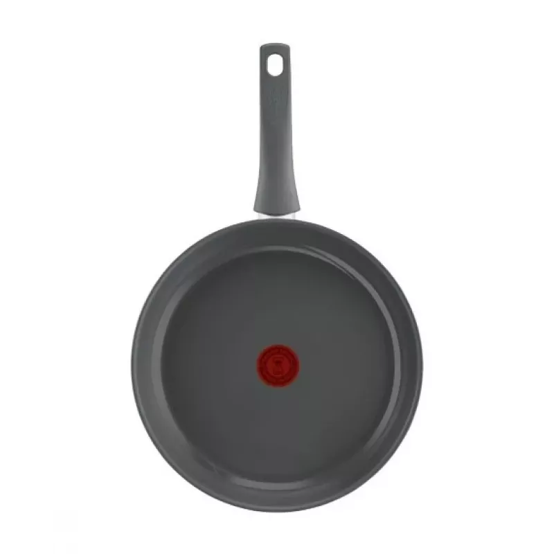 Bratpfanne Tefal C4260643, 28 cm Durchmesser, induktionsgeeignet, fester Griff, grau