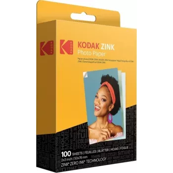 Kodak ZINK 2x3'' 50x76 mm 100 Blatt Fotopapier