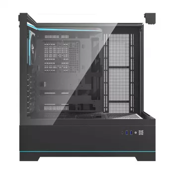Darkflash DY450 PRO PC-Gehäuse (schwarz) + 1 Lüfter