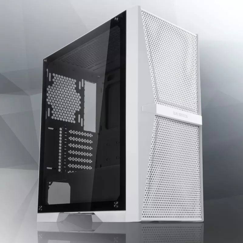 RAIJINTEK SILENOS MS Midi Tower Weiß