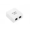Lanberg OS6-0002-W Kabel Interface/Gender Adapter 2 X RJ-45 Weiß (OS6-0002-W)