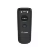 Handheld-Barcodeleser Zebra CS60 1D/2D LED Kabellos IP65 Schwarz, Bluetooth/USB, 100 m Reichweite, 83 g