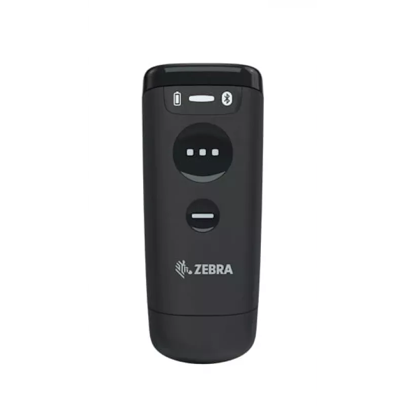 Handheld-Barcodeleser Zebra CS60 1D/2D LED Kabellos IP65 Schwarz, Bluetooth/USB, 100 m Reichweite, 83 g
