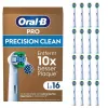 Oral B Precision Clean Toothbrush Heads 16 Pack Weiß