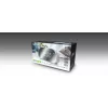 Uhrenradio Muse M-170CMR — digitales Uhrenradio, 1,2 Zoll LED-Anzeige, FM, AC 230V, AAA-Backup, Spiegel/Weiß