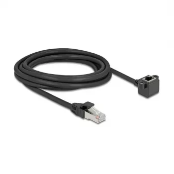 Netzwerkkabel DeLOCK 81099 RJ-45 Cat6 3m Schwarz