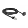 Netzwerkkabel DeLOCK 81099 RJ-45 Cat6 3m Schwarz