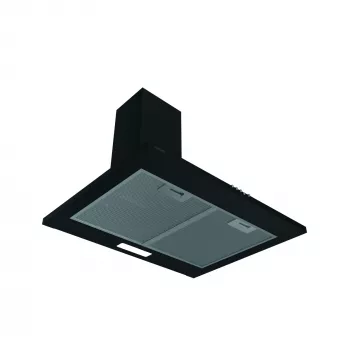 Wandhaube CATA VK 6000 BK, 395 m³/h, 150 mm Abluftstutzen, schwarz, Aluminiumfilter