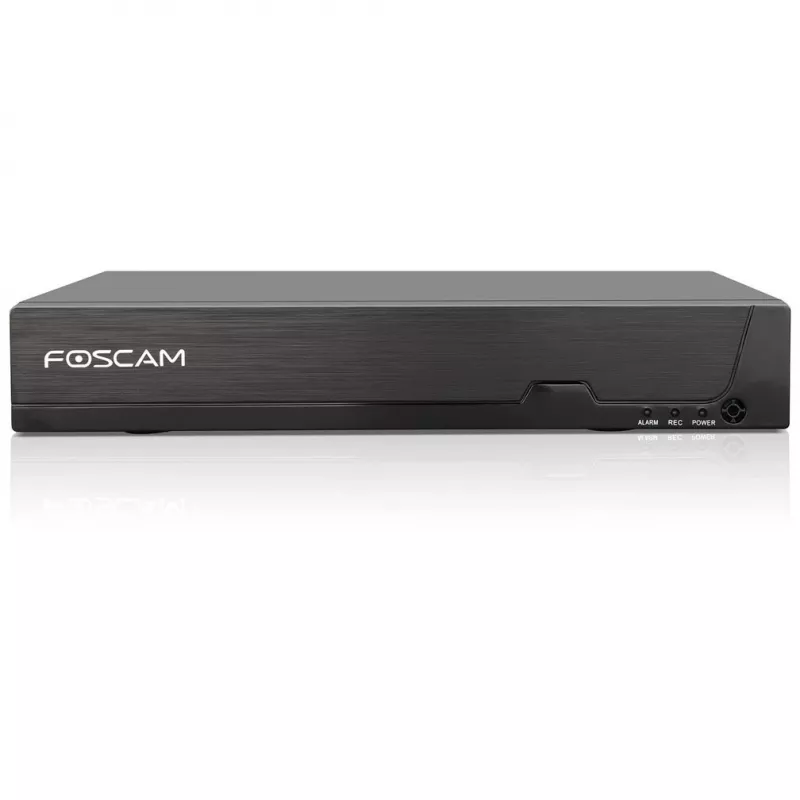 Foscam FN9108HE Netzwerk-Videorekorder Schwarz 8-Kanal, 5MP, PoE, HDMI+VGA