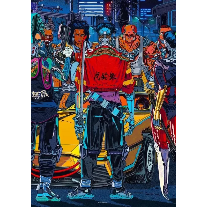 Good Loot Comic Book Puzzle: Cyberpunk 2077 Kickdown, 1000 Teile