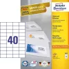 Avery Zweckform 3651 Universaletiketten 52,5 x 29,7 mm 100 Blatt Weiß