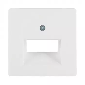 Wandplatte / Schalterabdeckung Berker 14096089 — Weißer Kunststoff, 10er-Pack