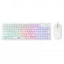 Tastatur-Maus-Kombo Baracuda BGC-012 Orca White – weißes Tastatur- und Maus-Set