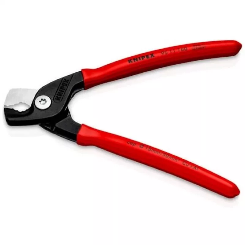 Kabelschere Knipex 95 11 160 — 160 mm Schneidleistung, ergonomische Griffe