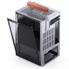 PC-Gehäuse Jonsbo T6, Mini-Tower, Mini-ITX, Silber