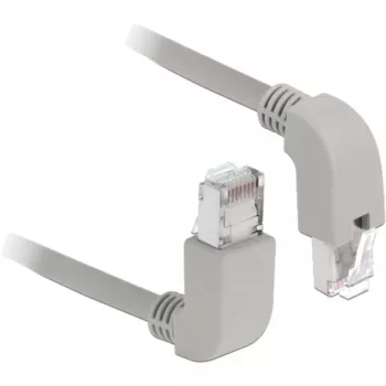 Netzwerkkabel DeLOCK 85871 Cat6a S/FTP 1m Grau