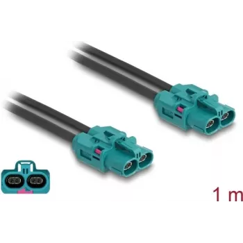 DeLOCK Kabel HDMTD Z Doppelbuchse auf HDMTD Z Doppelbuchse 1 m