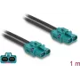 DeLOCK Kabel HDMTD Z Doppelbuchse auf HDMTD Z Doppelbuchse 1 m