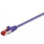 Netzwerkkabel Goobay 93342 0,25 m Cat6 Violett