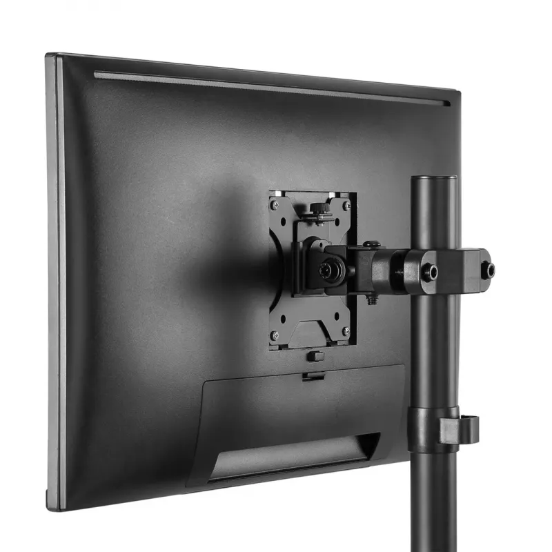 Monitorhalterung MACLEAN MC-983 für 17–32 Zoll LED-/LCD-Bildschirme, VESA 75x75–100x100, max. Tragkraft 8 kg, Mast/Wand