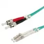 VALUE LWL-Kabel 50/125µm OM3, LC/ST, türkis 0,5m (21.99.8720)