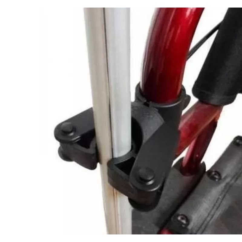 Krückenhalter für Rollstuhl