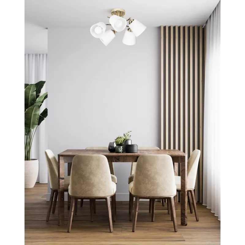 Activejet Pendelleuchte AJE-EMILY 3P GOLD E27 3x40W