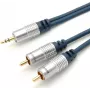 Audiokabel ShiverPeaks 30833MHQ, 2 Cinch auf 3,5 mm Stereoklinke, Länge 3,0 m