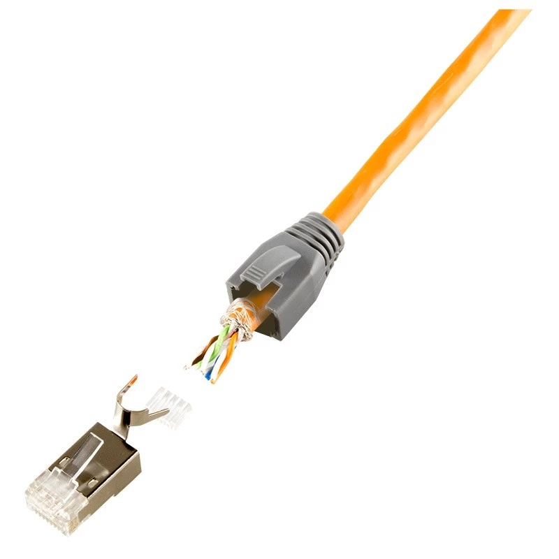Modularstecker CAT.6,6A,7 geschirmt 10 Stück