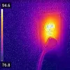 FLIR C3-X Wärmebildkamera Schwarz 1800 mAh Vanadiumoxid ungekühlte Focal-Plane-Arrays integriertes Display 128 x 96 Pixel LCD 640 x 480 Pixel