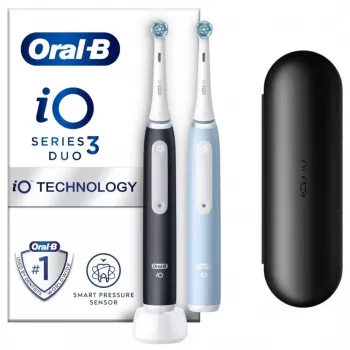 Oral-B iO3 Series elektrische Zahnbürste, schwarz