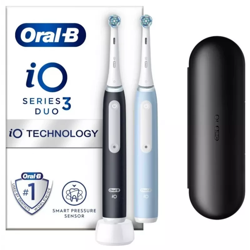 Oral-B iO3 Series elektrische Zahnbürste, schwarz