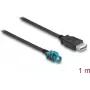 Delock Kabel HSD Z Buchse auf USB 2.0 Typ-A Buchse 1 m