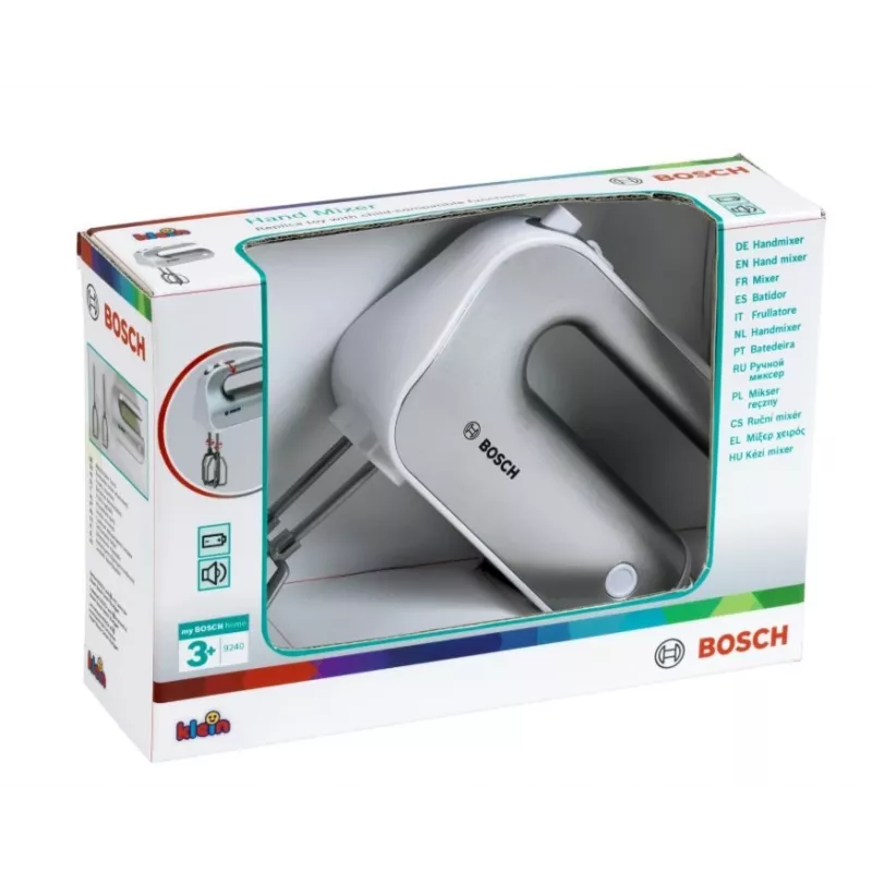 Spielzeug-Küchenmixer KLEIN Mixer Bosch 9240 Silber – Spielgerät, handliche Größe für Kinder