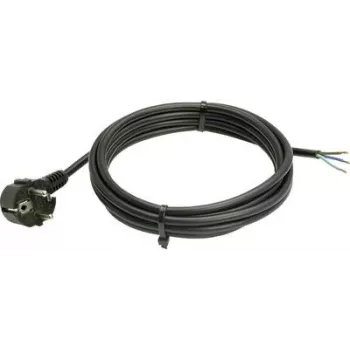 Stromversorgungskabel AS Schwabe 70832, Netzkabel, schwarz, 3,00 m