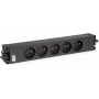 Stromverteilerbasis Bachmann STEP BASE 5xUTE 906.320 – 5-fach Steckdosenmodul