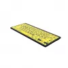 Logickeyboard LKB-LPBY-BTON-DE Tastatur Bluetooth QWERTZ Deutsch Schwarz - Gelb (LKB-LPBY-BTON-DE)