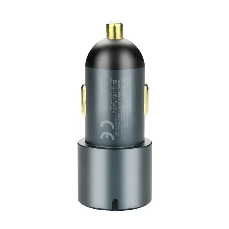 Auto-Ladegerät everActive CC-40Q QC3.0 60W, USB-Autoadapter zum Laden mobiler Geräte