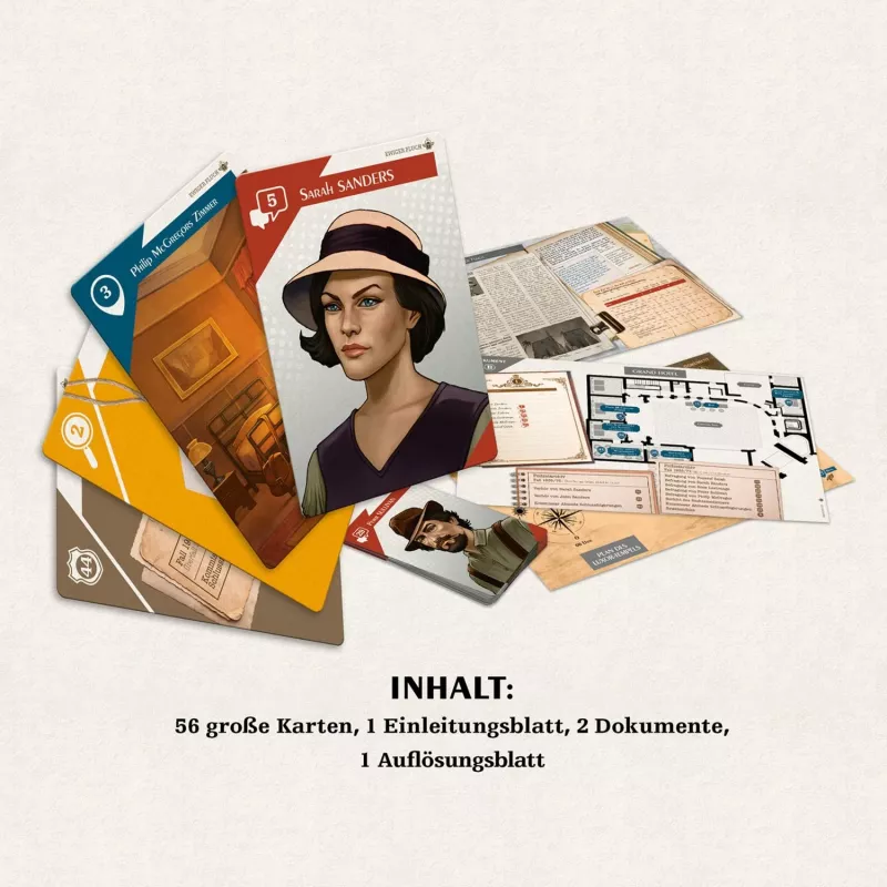 Suspects: Eternal Curse, Kartenspiel