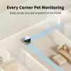 Roboter-Haustiermonitor Enabot Rola Mini — WLAN, 5000-mAh-Akku, 3 MP, 137° Sichtfeld, Weiß/Schwarz