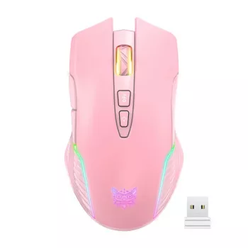 Gaming-Maus Onikuma CW905 Pink 2.4G Wireless