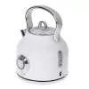 Elektrischer Wasserkocher Adler 1,7 l 2200 W Metallic White