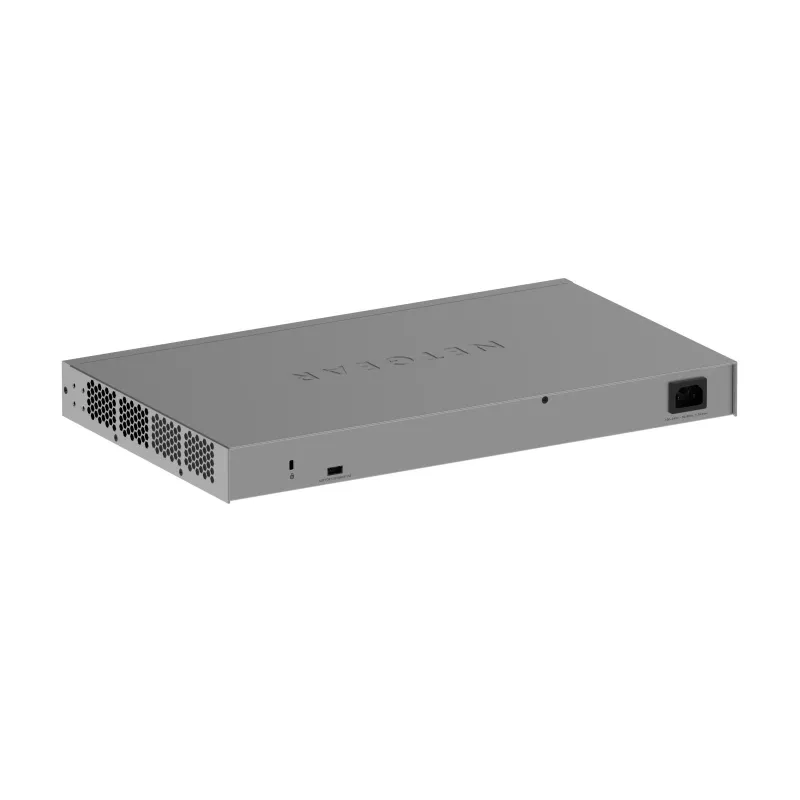 Managed Gigabit Ethernet Switch Netgear GS752TX, 48x RJ-45 10/100/1000, 10G-Unterstützung, 1U Rack, grau