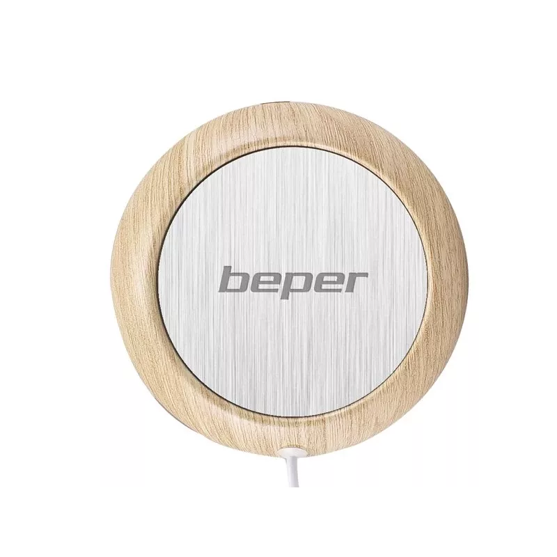 Tassenwärmer Beper P201UTP003 Silver Wood
