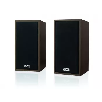 Lautsprecher IBOX IGLSP1 kabelgebunden 2.0 Tischlautsprecher 10 W Cherry